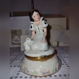 Disney Lenox Treasure Box Snow White